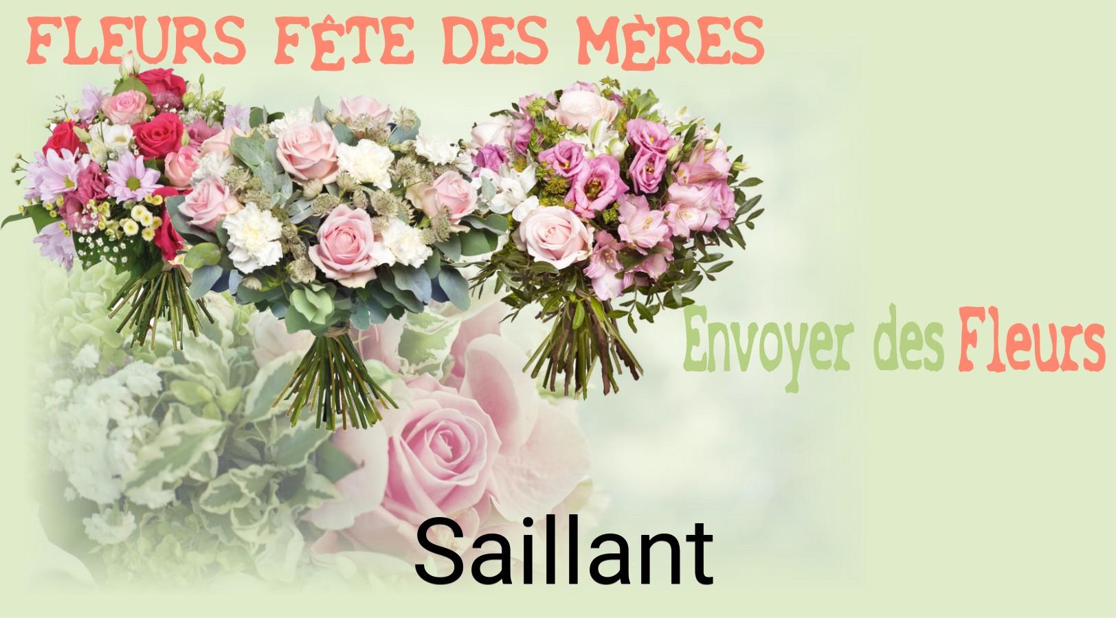 Bouquet de Fête des Mères livré à Saillant